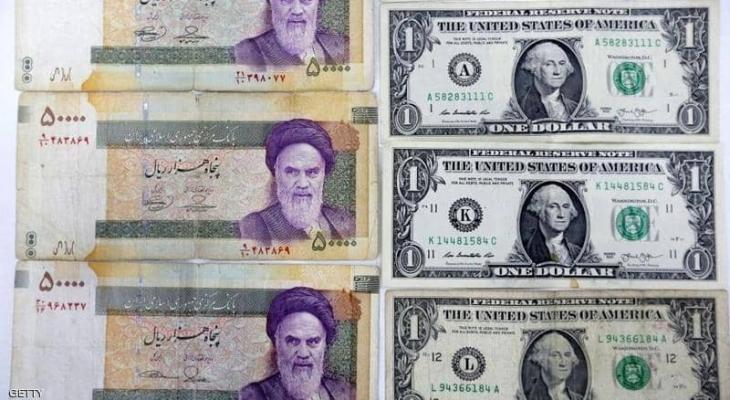 تراجع "الريال الإيراني" لمستوى قياسي  أمام الدولار