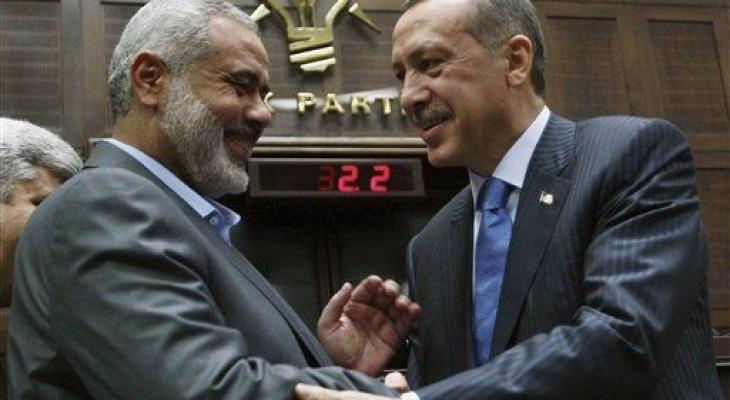 واشنطن تعترض على استضافة أردوغان لاثنين من قادة حركة "حماس"