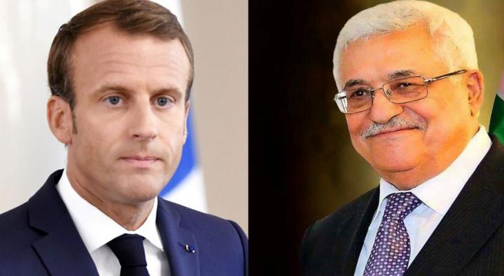 فحوى اتصال هاتفي بين الرئيس عباس ونظيره الفرنسي