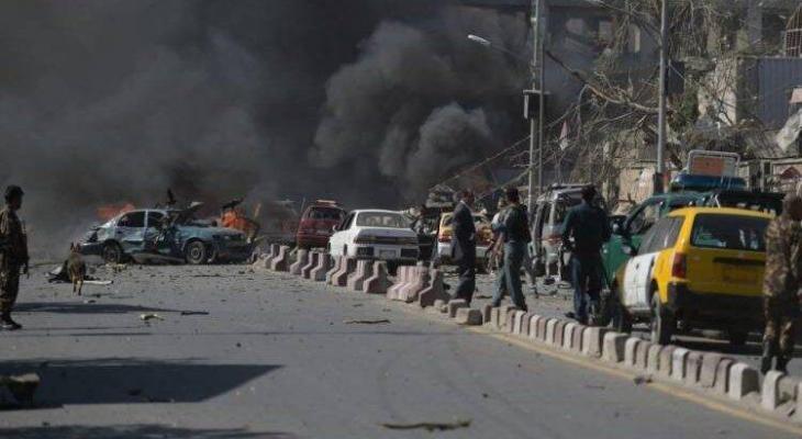 10 قتلى بانفجار استهدف موكب نائب الرئيس الأفغاني.jpg