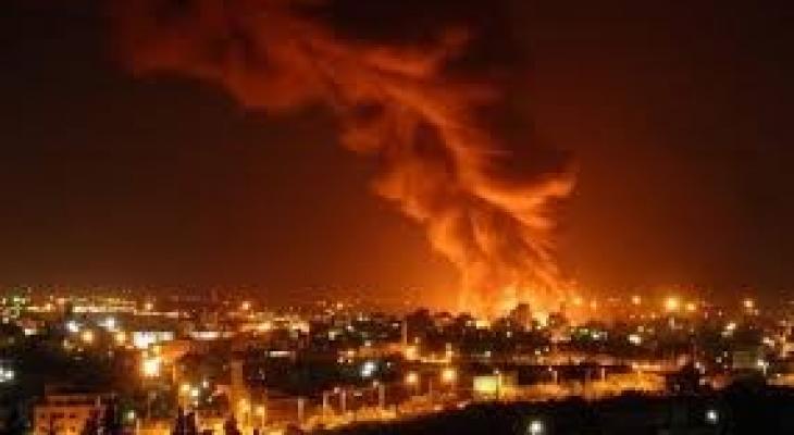 حريق بمنطقة المصانع الكيماوية الإسرائيلية غرب طولكرم
