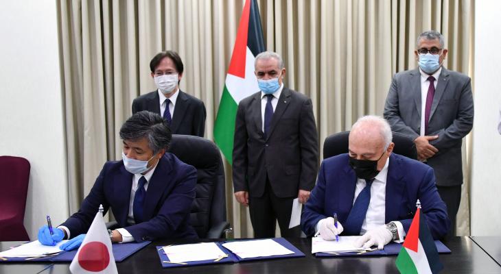 توقيع اتفاقيتي دعم ياباني لصالح تحسين المخيمات الفلسطينية