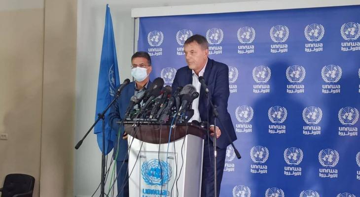 مفوض عام "الأونروا": فيروس "كورونا" في قطاع غزة قنبلة موقوتة