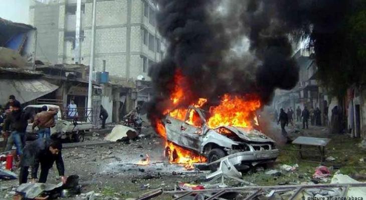 قتلى وجرحى في انفجار سيارتين شمالي سوريا.jpg