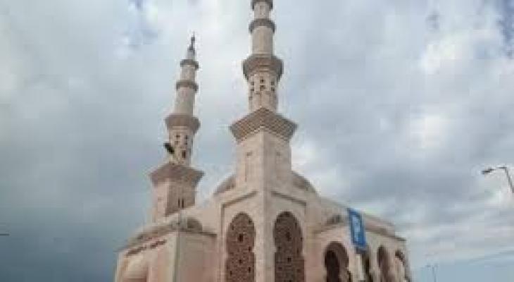 إغلاق مسجد بغزة