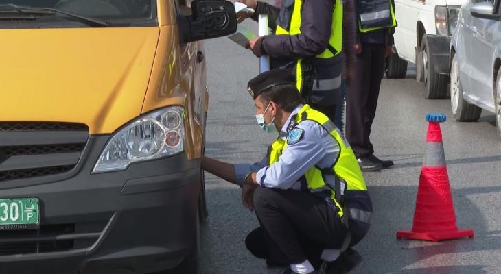 شاهد بالفيديو: مرور رام الله يُطلق حملة الفحص الشتوي للمركبات