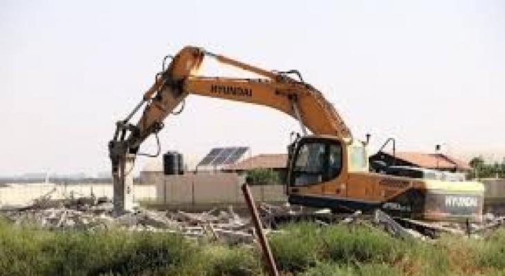 الاحتلال يهدم 3 غرف زراعية في بيت لحم
