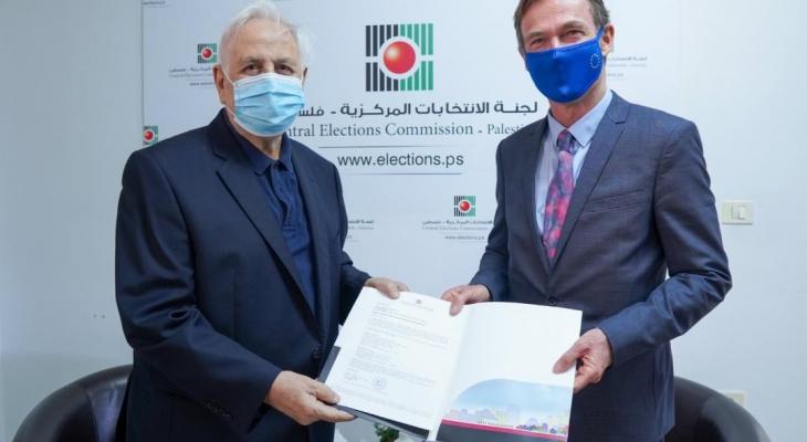 حنا ناصر يسلم الاتحاد والبرلمان الأوروبي دعوة رسمية للرقابة على الانتخابات المرتقبة