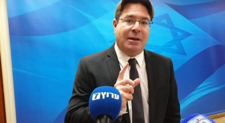 وزير إسرائيلي يطالب بعدم العودة للمفاوضات مع الفلسطينيين