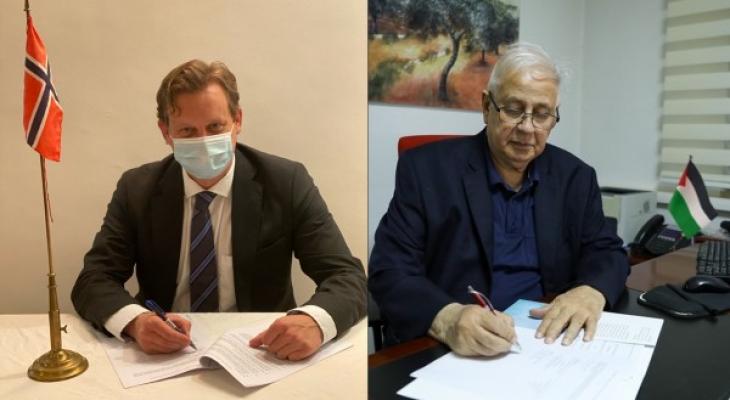 توقيع اتفاقية دعم للانتخابات مع النروبج