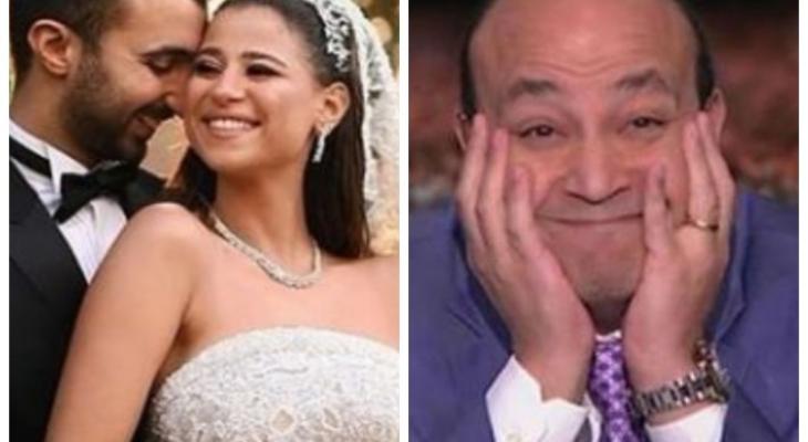 فيديو: عمرو أديب يهاجم دينا داش بسبب حفل زفافها