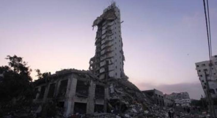 بدء بتنفيذ أعمال البرج الإيطالي وافتتاح حي الندى في غزة