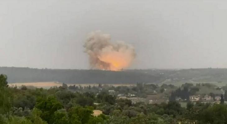 قناة عبرية: انفجار ضخم داخل مصنع للصواريخ في الرملة