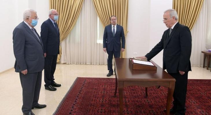 سمير الرفاعي يؤدي اليمين القانونية أمام الرئيس سفيرا لدى سوريا1.jpg