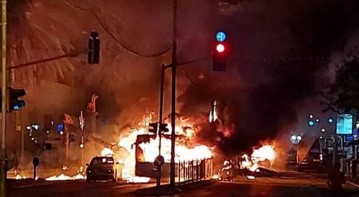 مكان سقوط صواريخ المقاومة في تل أبيب