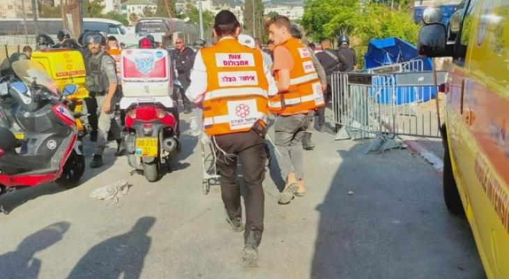 إصابة 7 إسرائيليين بعملية دهس في القدس واستشهاد المنفذ