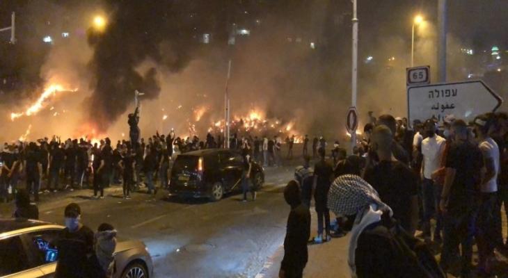 اندلاع مواجهات مع شرطة الاحتلال في عدة مدن بالداخل المحتل