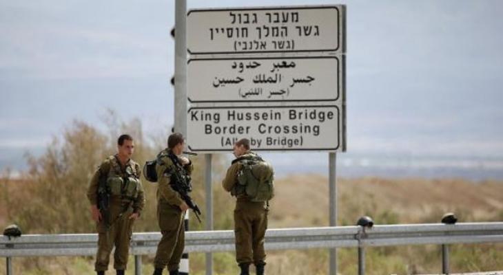 حدود الأردن وفلسطين