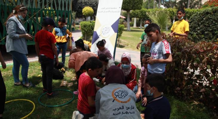 شاهد: فارس العرب تُنفذ برنامج دعم نفسي متكامل للأطفال بعد العدوان الأخير على غزة