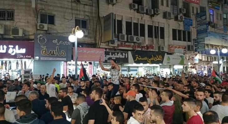 مسيرات حاشدة بالضفة الغربية نصرة للمسجد الأقصى ودعمًا للمقاومة