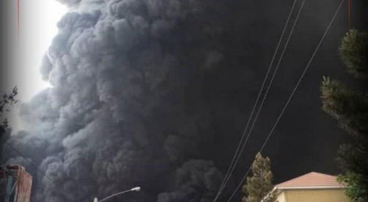 قتلى وجرحى جراء اندلاع حريق كبير جنوب طهران.jpg