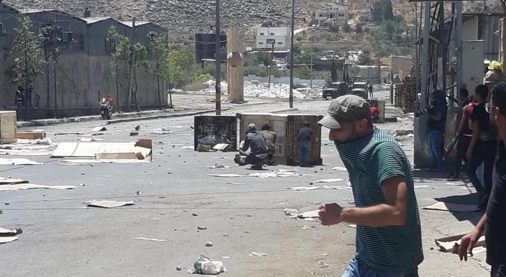 إصابات خلال مواجهات مع الاحتلال في الضفة الغربية