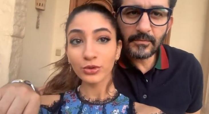 بالفيديو: أحمد حلمي يرقص مع ابنته «لي لي» بطريقة مرحة