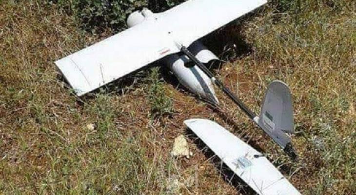 سقوط طائرة مسيرة تابعة للاحتلال داخل الأراضي السورية