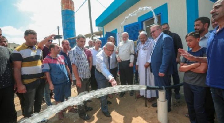 افتتاح بئر مياه في منطقة الشغف