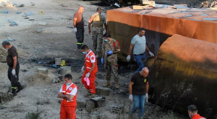شاهد.. مقتل 22 شخصًا وإصابة عشرات آخرين بانفجار في لبنان