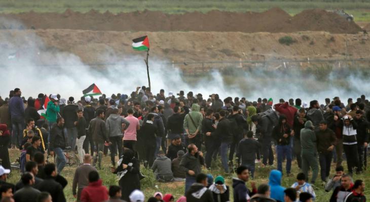 مواجهات قرب الحدود الشرقية لقطاع غزة