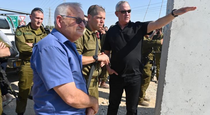 غاتس يُجري جلسات تشاورية مع قادة الجيش الإسرائيلي