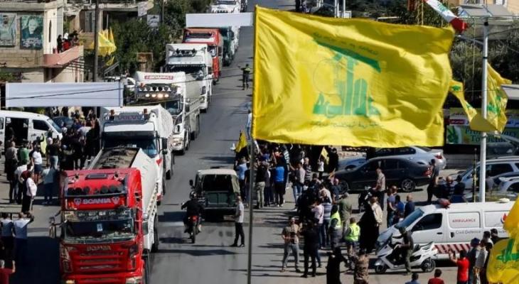 قوافل نفظ إيرانية متجهة إلى لبنان