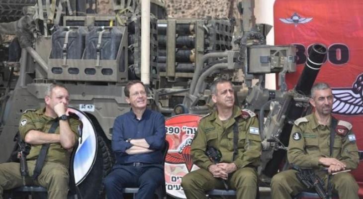 الرئيس "الإسرائيلي" يُجري زيارة لمستوطنات غلاف غزّة