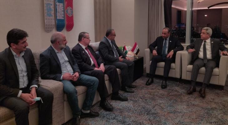 وزير الثقافة يبحث مع نظيره العراقي التعاون المشترك.jpeg