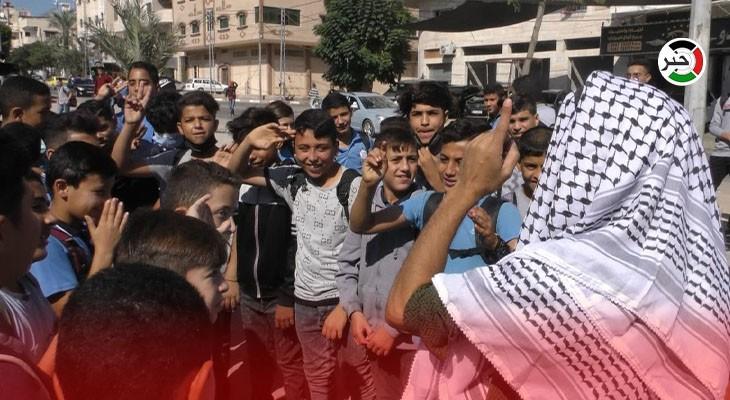ياسر عرفات في عيون أطفال غزّة