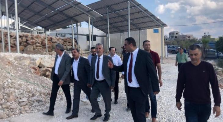 وزير الحكم المحلي يفتتح مشاريع جديدة في قطاع غزة