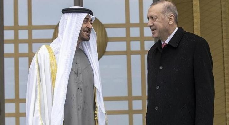 أردوغان يستقبل محمد بن زايد في أنقرة ضمن زيارة رسمية