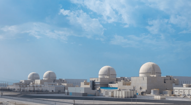 الإمارات: اكتمال الأعمال الإنشائية للمحطة الثالثة في "براكة"