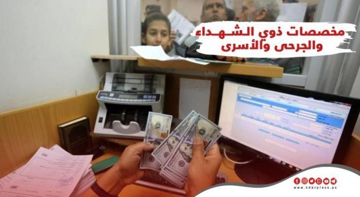 غزّة: إعلان موعد صرف مخصصات ذوي الشهداء والأسرى والمحررين عن شهر أغسطس 2023