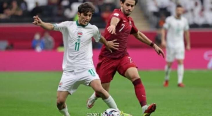 منتخب قطر يقصي أسود الرافدين من كأس العرب  MHvx1