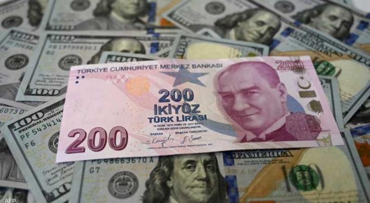 تركيا: الليرة تسجل هبوطا جديدا أمام الدولار