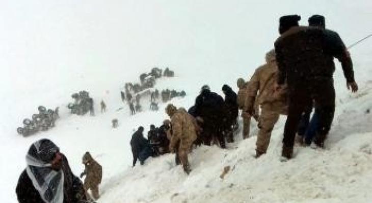 وفاة شخصين إثر انهيار جليدي شرق تركيا