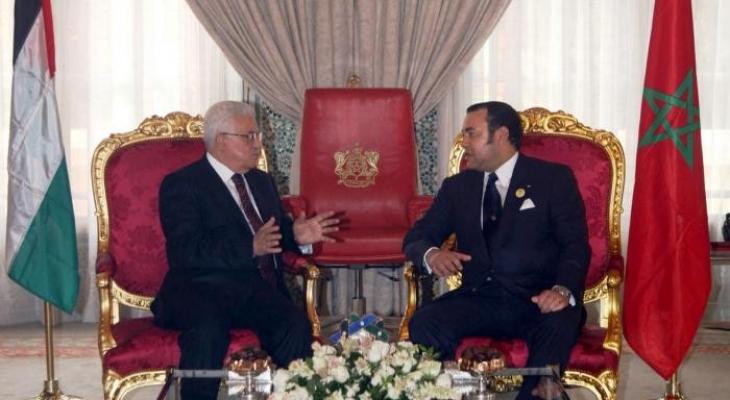 عباس والعاهل المغربي
