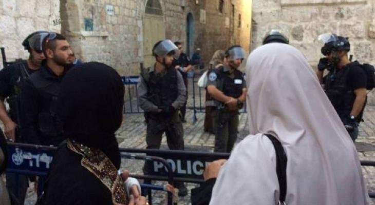 مركز فلسطين: 1900 حالة اعتقال من القدس خلال 6 أشهر