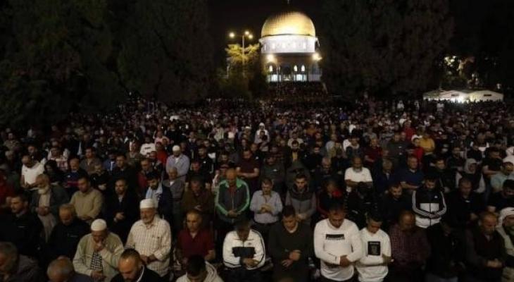 الصلاة في المسجد الأقصى في الليل