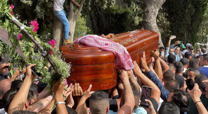 جنازة شيرين أبو عاقلة