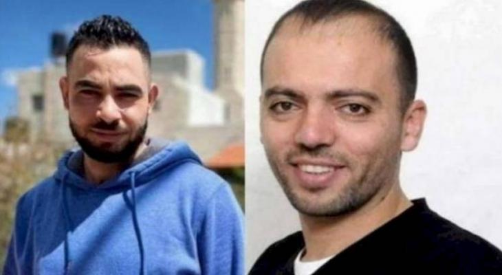 المعتقلان عواودة وريان يواصلان إضرابهما عن الطعام رفضا لاعتقالهما الإداري.jpg