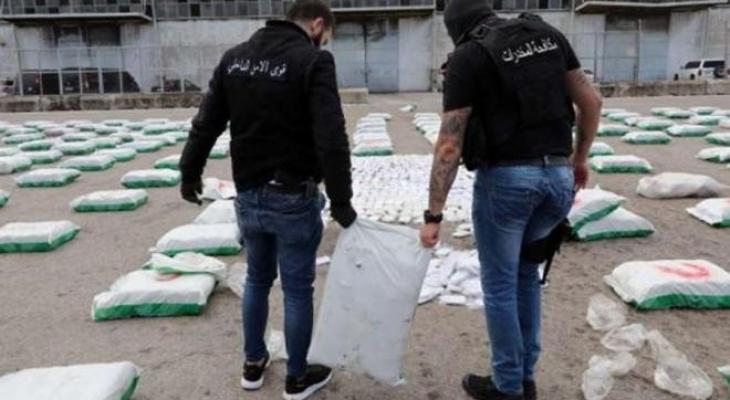 بالصور: إحباط عملية تهريب مخدرات من لبنان إلى دولة أوروبية