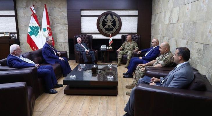 الأحمد يلتقي قائد الجيش اللبناني.jfif